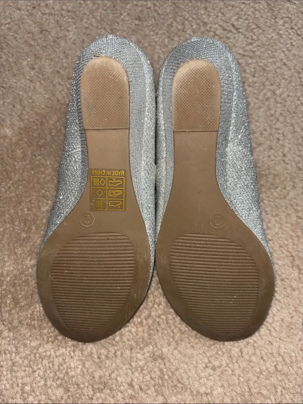 Girls sparkle shoes